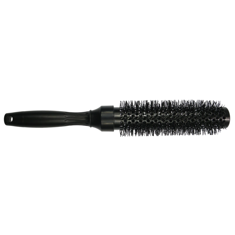 2022 New Longest Black Ceramic Brush Custom Salon Professional Nylon Bristle Round Hair Brush