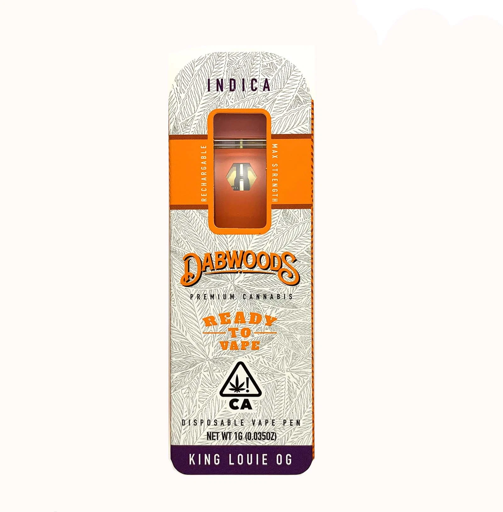 Dabwoods desechables VAPE 1ml aceite cerámico vacío Cartucho VAPE