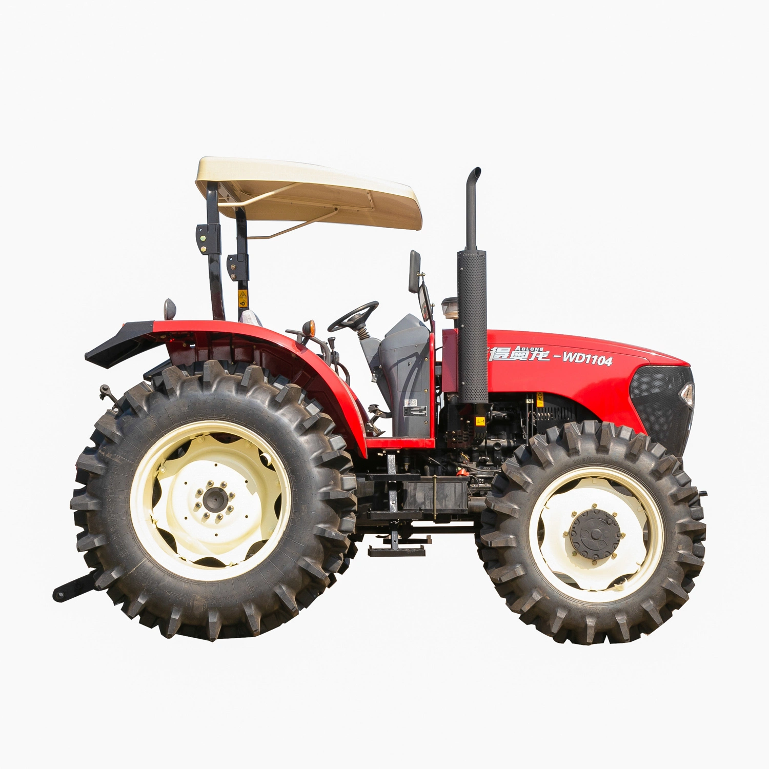 4WD Wheel Agricultural China Farming Tractor with ISO CE