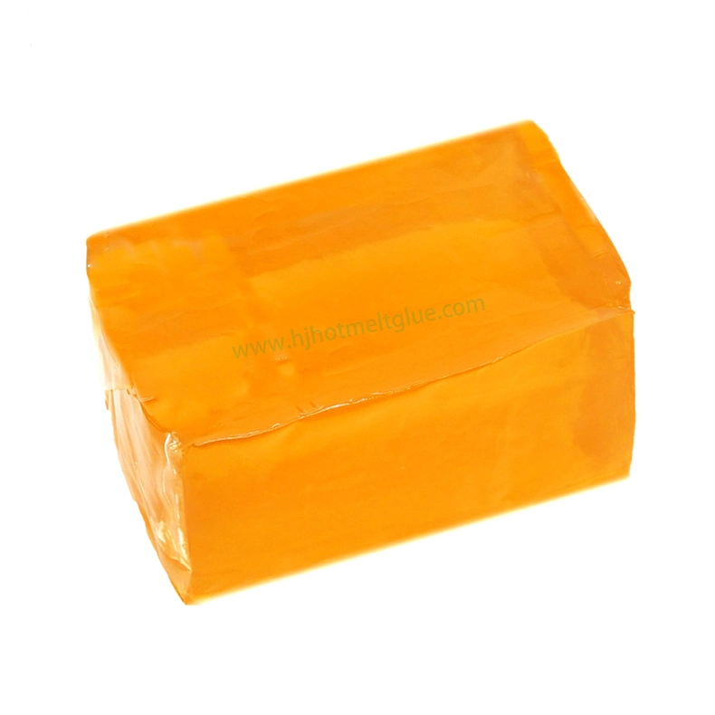 Psa bloco amarelo Hot Melt cola adesiva para pavimentos de Cep folha de título