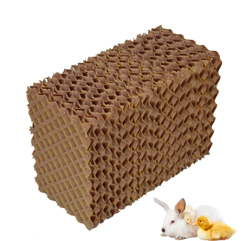 High quality/High cost performance Kraft Paper Poultry Honeycomb Evaporation Cooling Pad