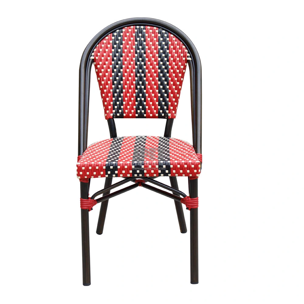 Wholesale/Supplier Stackable Bamboo Look Wicker Restaurant Cafe Chair