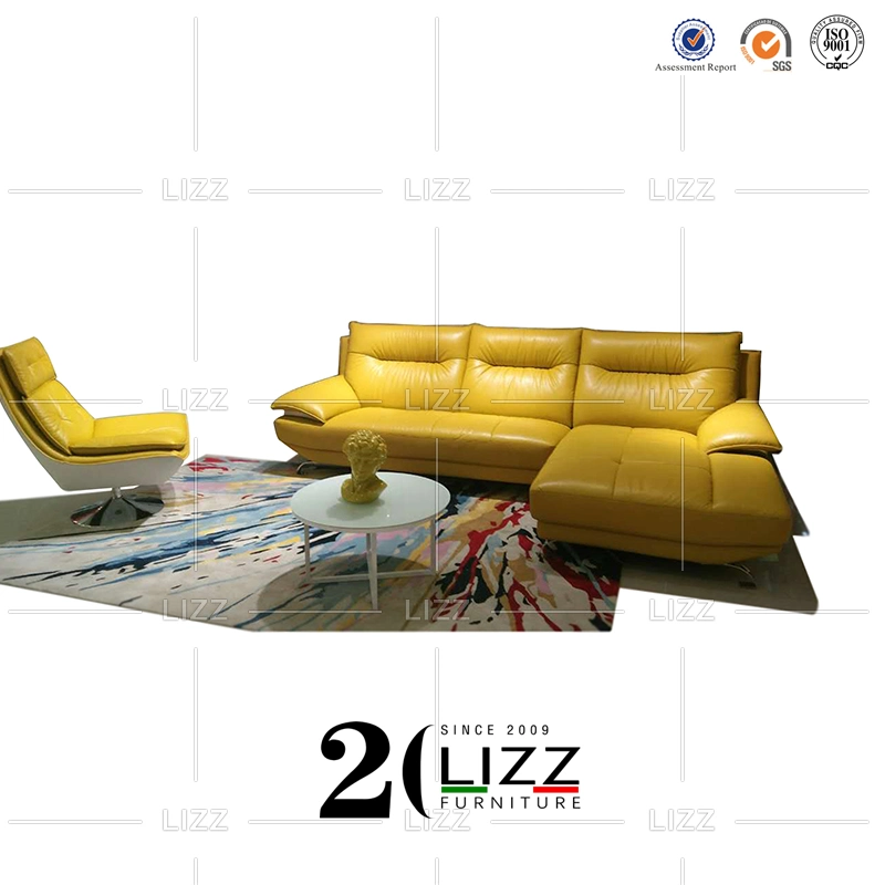 Modern Leather Office Sofa Furniture with Chair