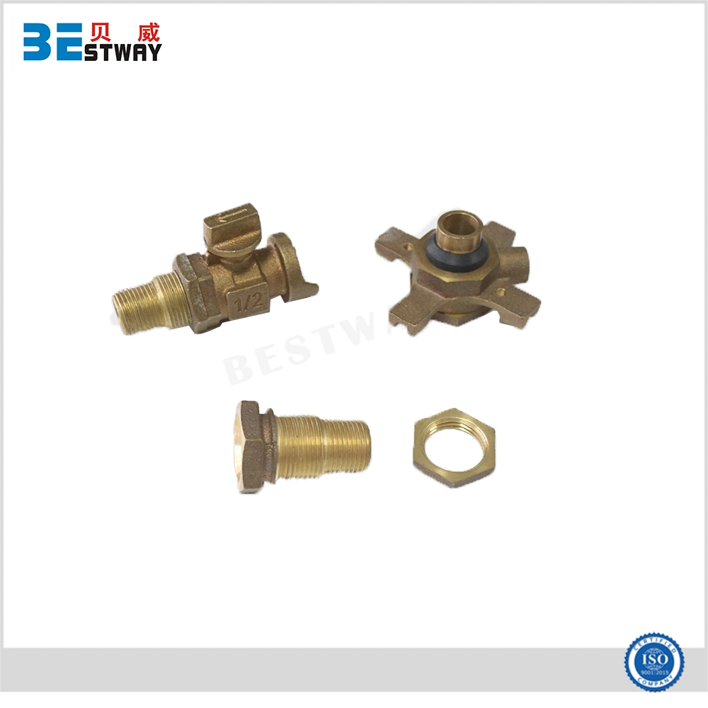 Water Meter Flexible Bronze Inlet and Outlet Joint Expansion and Valve