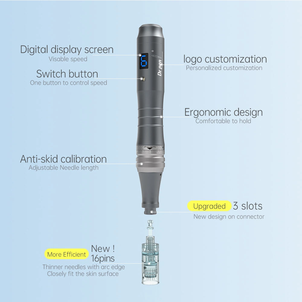 Dr. Pen Ultima M8 Wireless Derma Pen Electric Skin Care Kit Microneedle Therapy Rolling System Home Beauty Machine