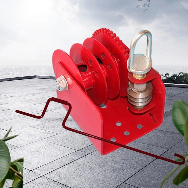 Poultry Farm Lifting Equipment U - Shaped Ring Winch