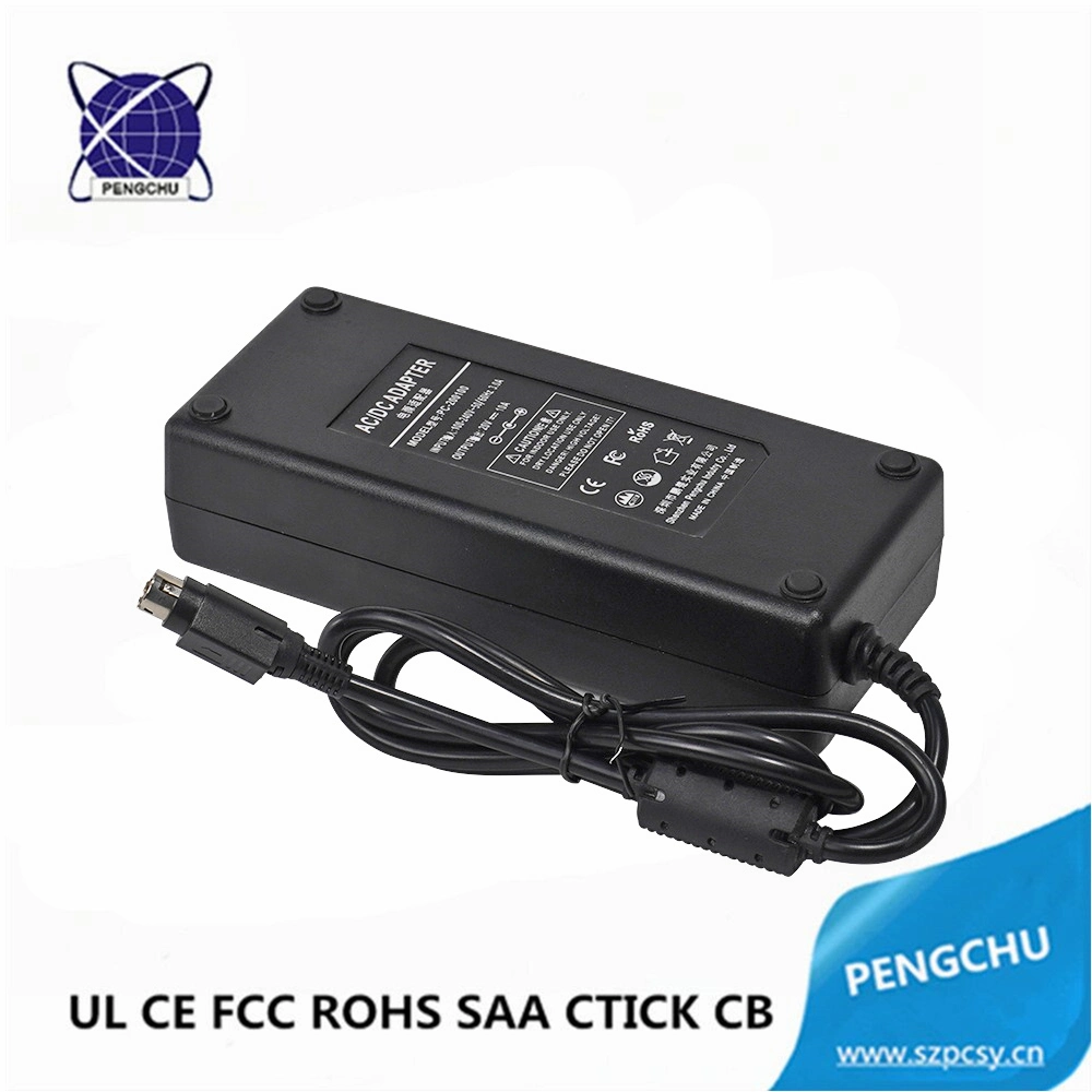 UL DOE LEVEL VI Aprroved 240W 24V 10A AC DC Fanless Power Adapter/LED Switching Power Supply for 3D Printer