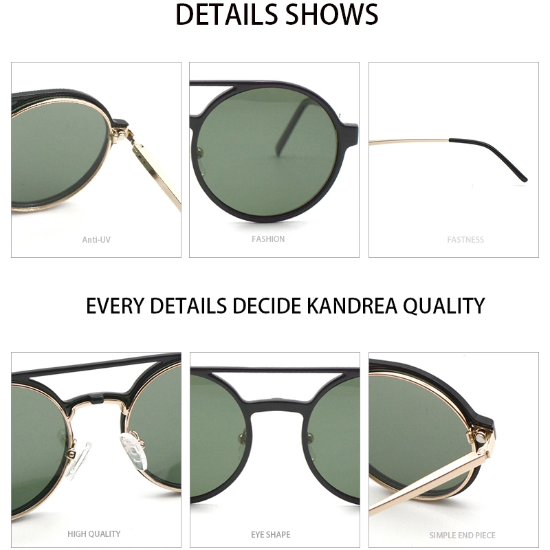 High quality/High cost performance  Unisex FDA Polarized Clip on Sunglasses with Green Lens