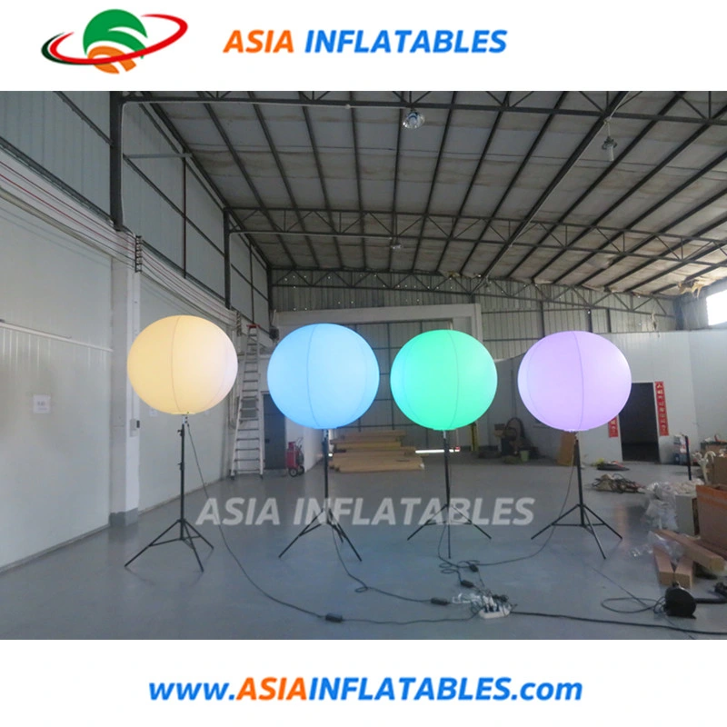 Large PVC Inflatable Lighting Balloons with Stainless Steel Tripod