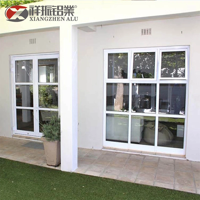 Best Manufacturer Aluminium Window Double Glazed Waterproof Design Tempered Glass Metal Window Design Commercial House