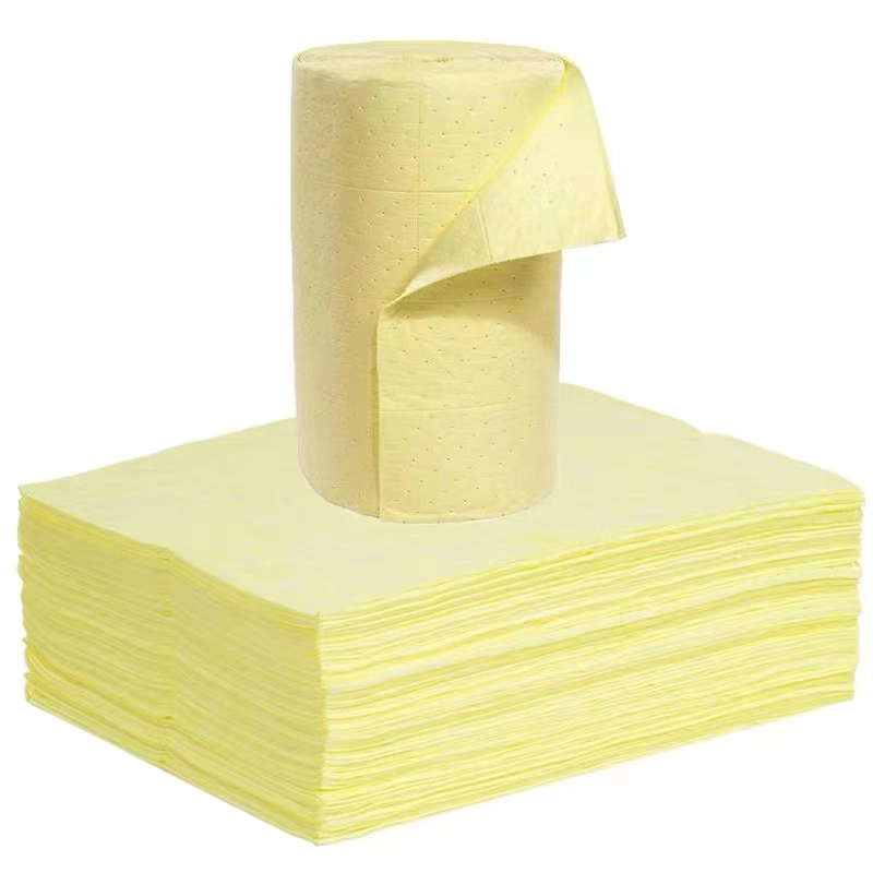 Chemical Spill Dimpled Chemical & Hazardous Spill Absorbent Laminate Rolls