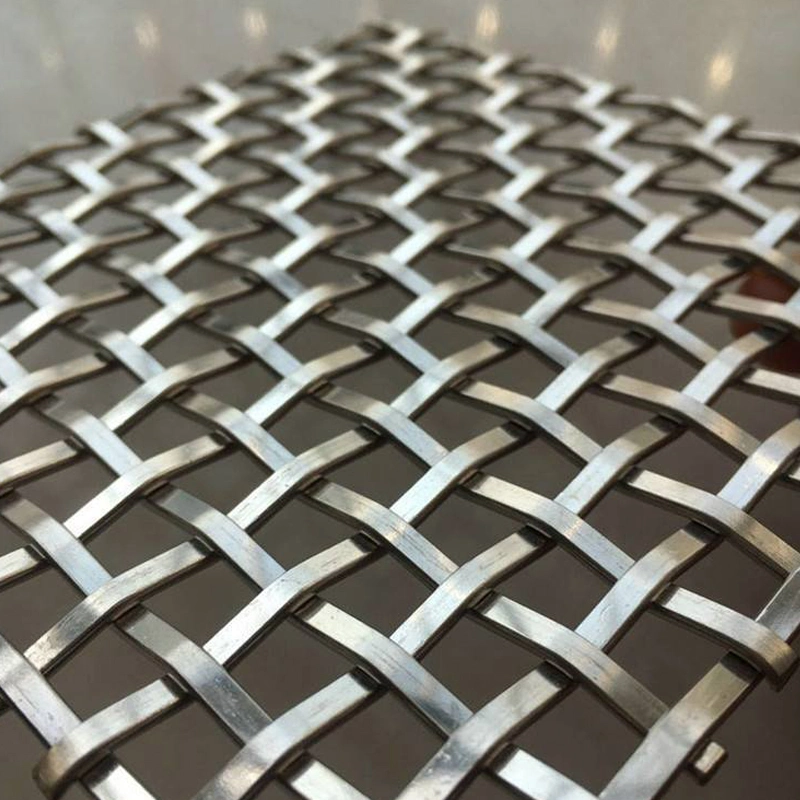 Stainless Steel Crimped Wire Mesh for Food Basket