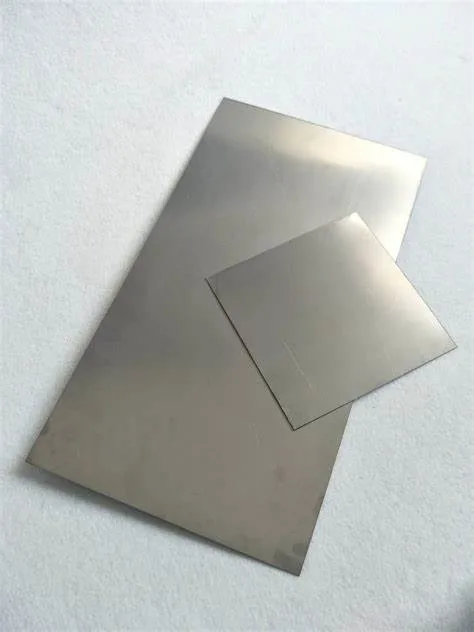 Titanium Sheets for Heat Exchanger