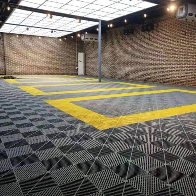 2021 блокировочной штанги для тяжелого режима работы гараж плитками на полу и съемные пластиковые промышленных взаимосвязанных напольные коврики для мойки автомобилей