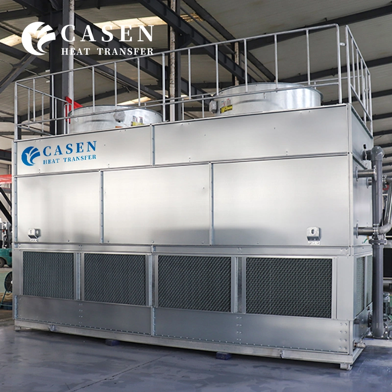 Casen Brand High Quality Stainless Steel/HDP Steel Cold Room Ammonia Evaporative Condenser and Evaporators Price