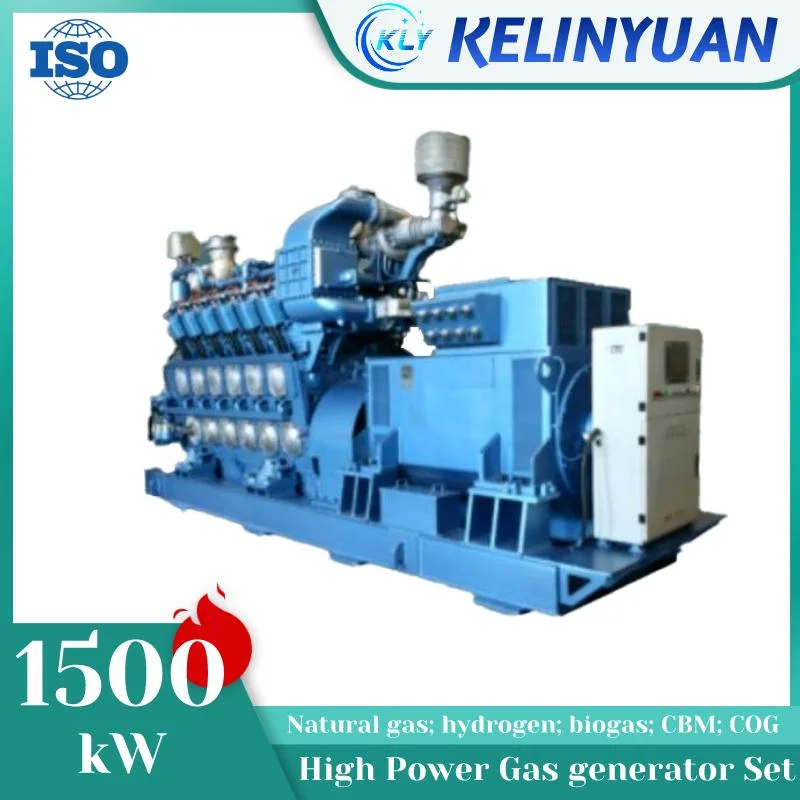 High Performance Landfill Gas Generator Methane Gas Generator 1-5kmw Natural Gas Generator with Kly Engine