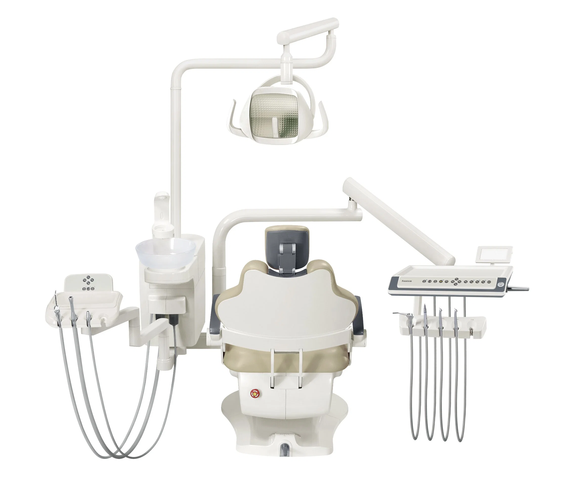 Suntem Dental Unit St-D520 Modelo de Venta en caliente Equipo Dental/Seguridad/desinfección/Multicolor