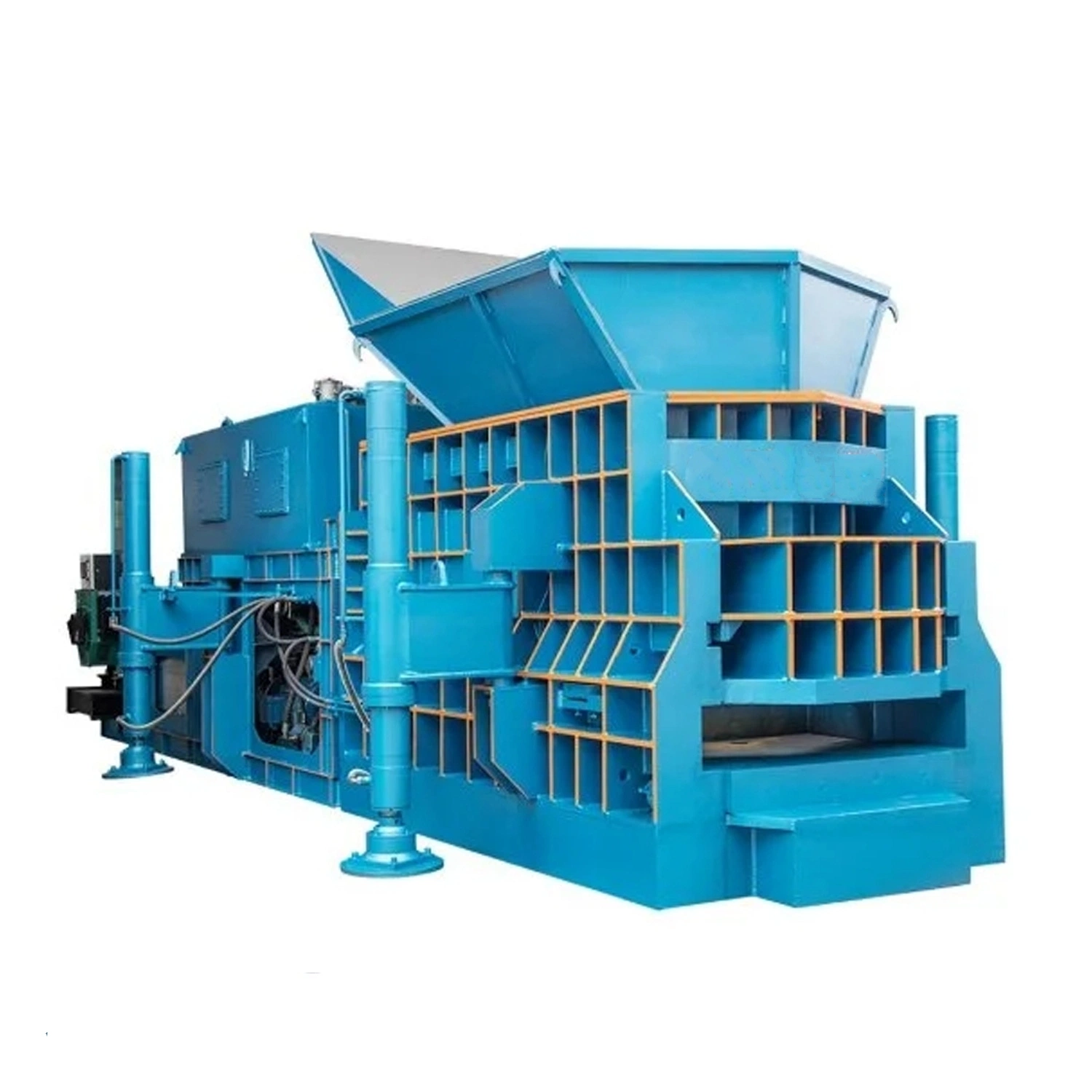 Factory Directly Supply Hydraulic Scrap Car Shell Non Ferrous Metal Rould Square Steel I Beam Rebard Container Box Shear Cutting Shearing Recycling Machine