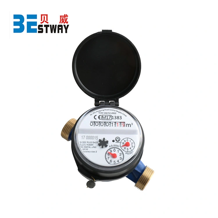 Quality Assurance Long Service Life Plastic Water Meter with 1 Year Warranty