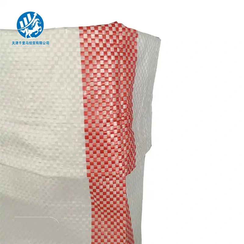 China Hersteller White OEM 50 kg Food Grade India Rice PP gewebte Taschen 40kg Bunte Polypropylen umweltfreundlich PP gewobene Verpackungsbeutel