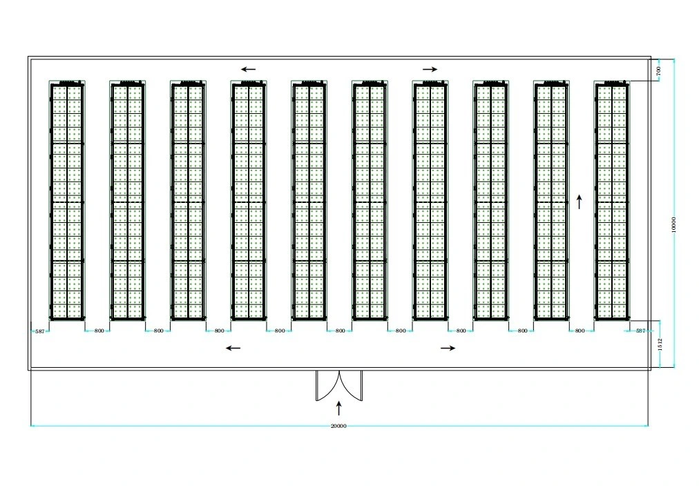 Révolutionnez l'agriculture verticale intérieure avec Reinfa&amp;rsquor ; système hydroponique NFT innovant de S