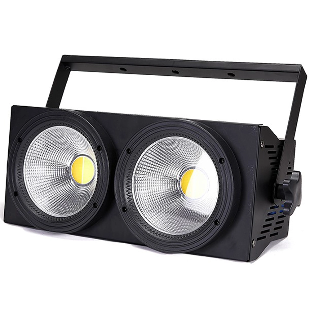 2X100W 5in1 RGBWA LED COB Blinder PAR Light DMX 512 Stage Lighting for DJ Stage Disco KTV
