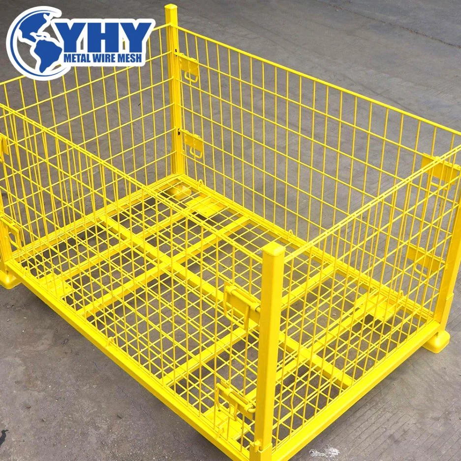 Metal Pallet Container Storage Turnover Box