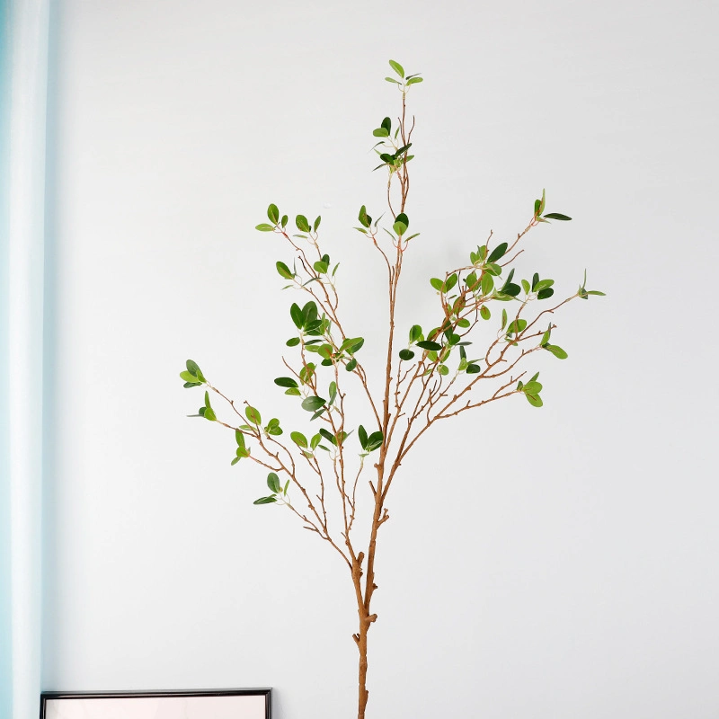 Artificial Branches 3D Enkianthus Perulatus Japanese Leaves Real Touch Greenery for Hometable Decoration