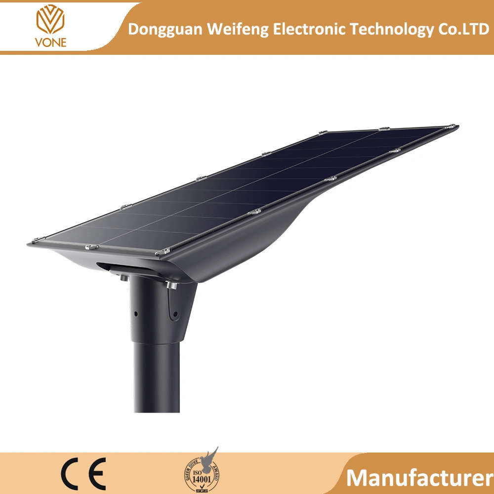 Manufacturer Solar Powered All in One 30W 50W Outdoor Solar Street Light