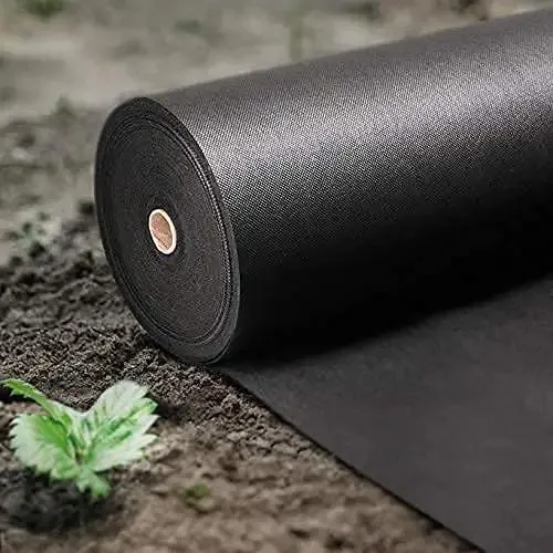 100% Virgin PP Material 70GSM Black Waterproof Fabric Breathable for Agriculture Non Woven Fabric