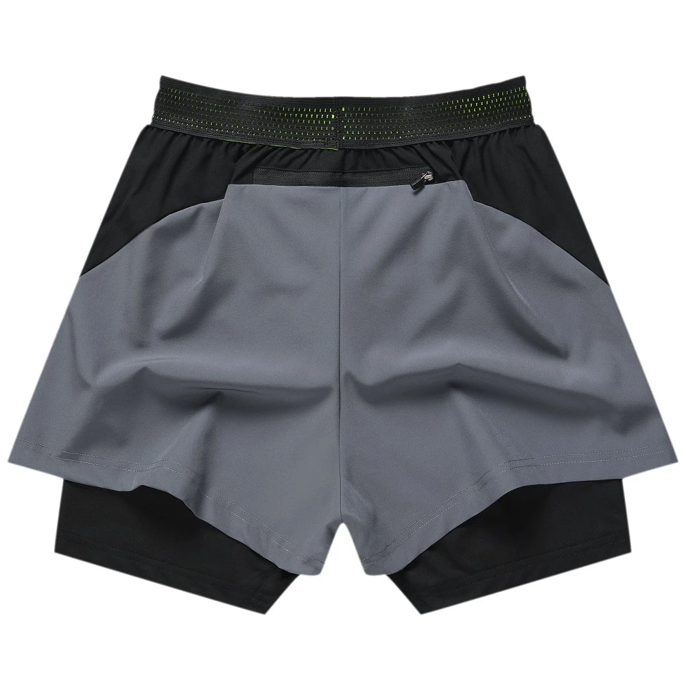 Men&prime; S Two Piece Training Short for Athletic Sports Wear