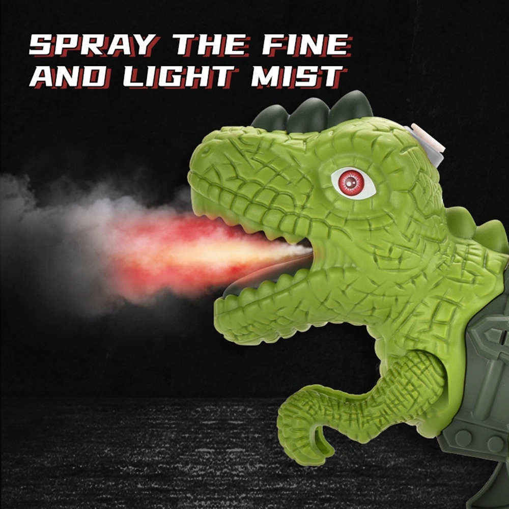 2022 New Toys Kids Plastic Electric Sound Spray Smoke Dinosaur Gun Toys