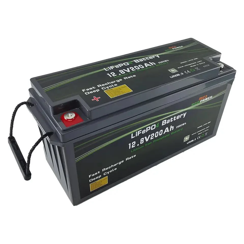 12V/24V/48V LiFePO4 Batteries to Replace SLA Lead Acid with USB LCD Display LFP Battery Pack