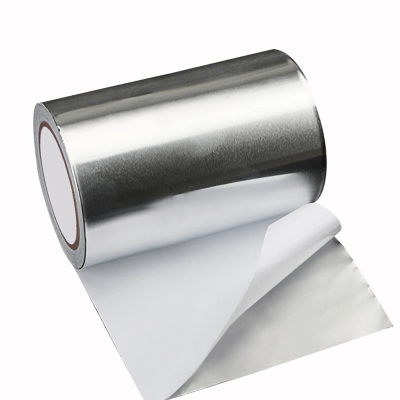 Sliver Aluminium Foil Tape Self Adhesive 50mm*50m Heat Insulation