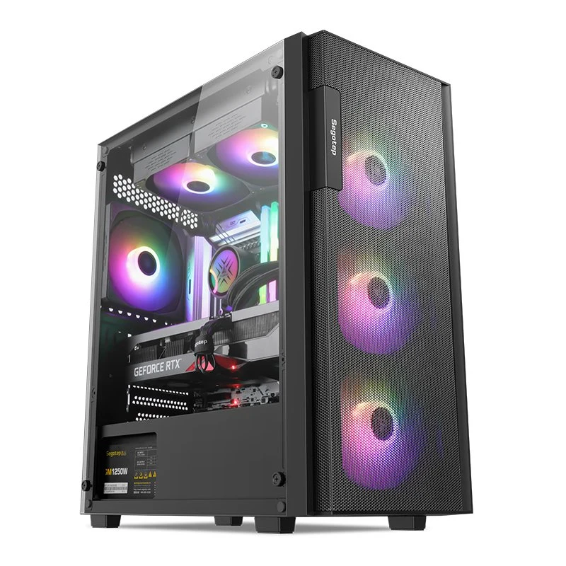 2023 Segotep Axe 5 Best-Selling Gaming Computer M-ATX Chassis PC Case