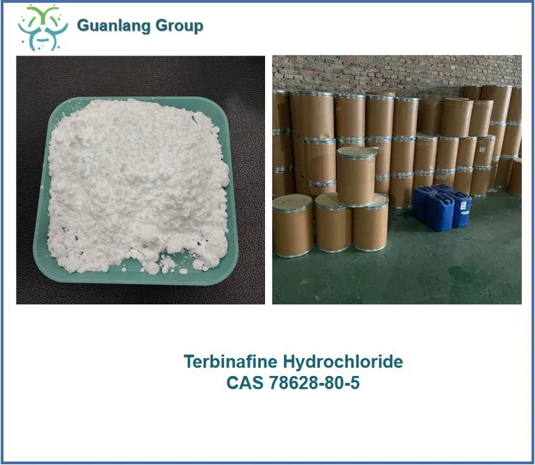 Химический материал Тербинафин Гидрохлорид CAS 78628-80-5 99% Завод поставки с. Высокая чистота