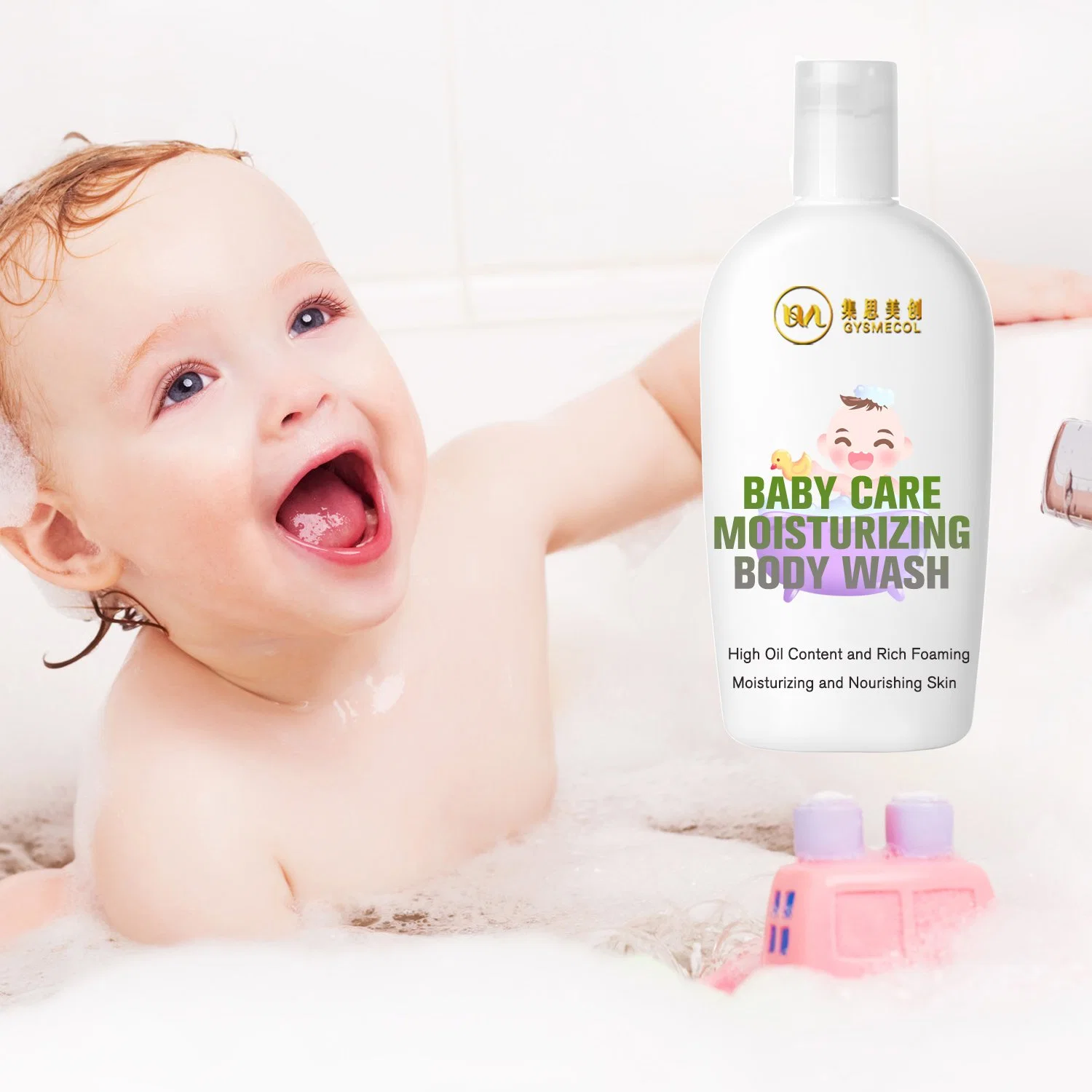 Baby Care Bath Product Tear-Free Shower Gel for Skin Care