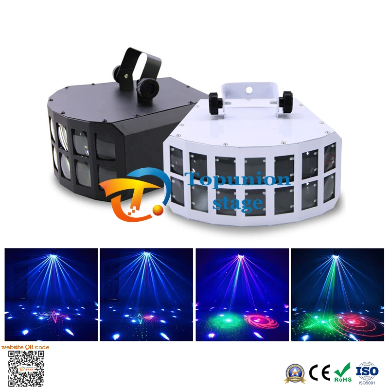 New 50W Double-Layer LED Butterfly Light Bar KTV Rotating Ambient Beam Stage Lighting