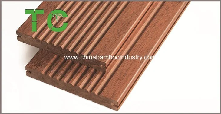 Outdoor Moso Bamboo Decking Strand Woven Longboard Deck Blank Bamboo
