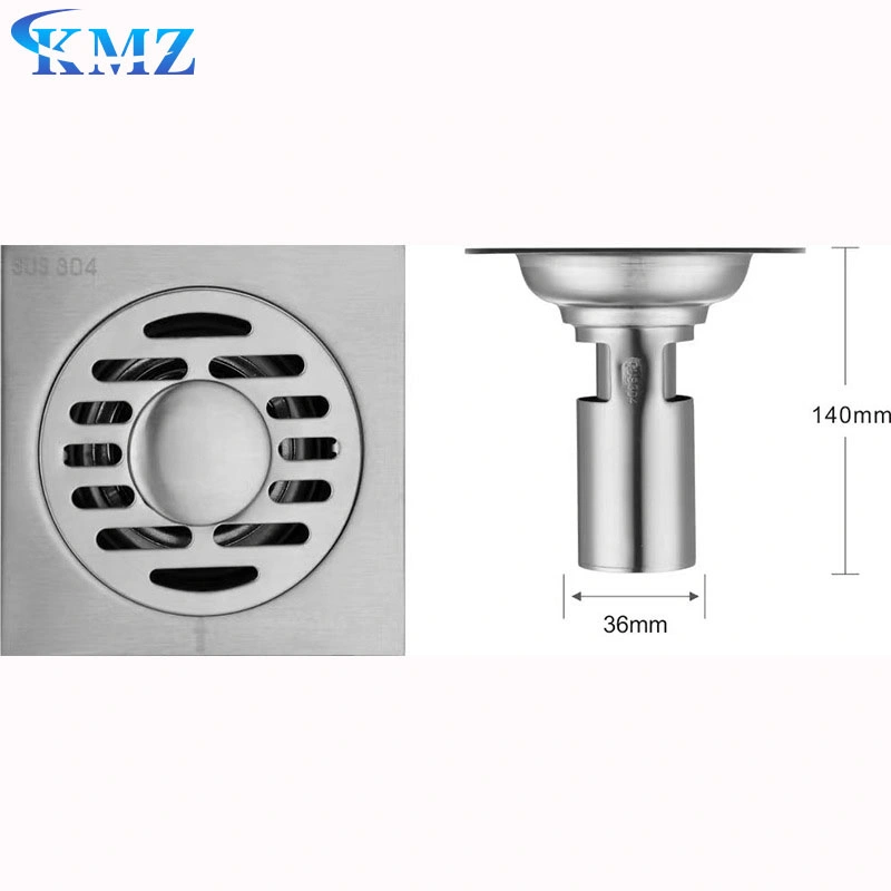 Factory Direct Sales Stainless Steel Shower Receiver Floor Drain