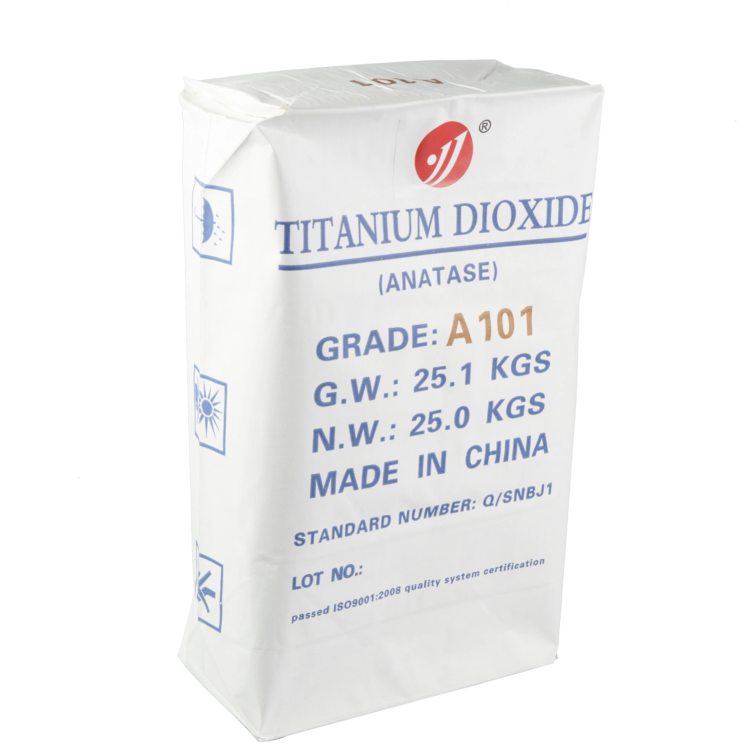 Anatase General Use Titanium ثاني أكسيد التيتانيوم المادة الكيميائية المخضبة TO2 A101