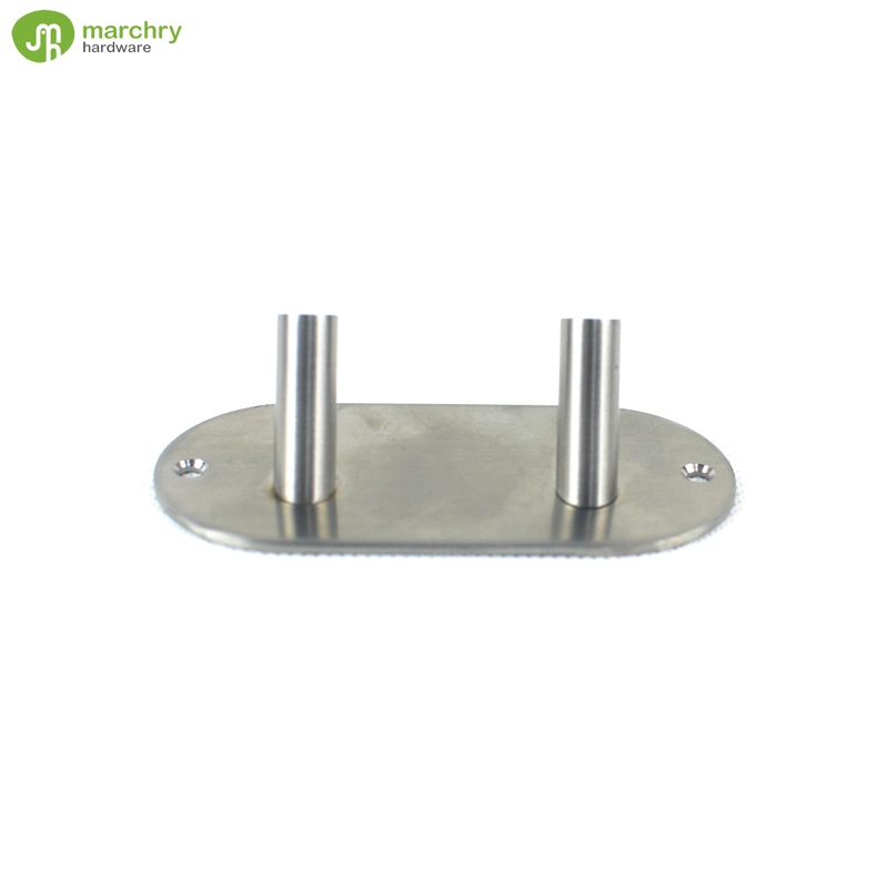 Heavy Duty Modern la percha de pared de la puerta en Bata de Doble Gancho para bolsa