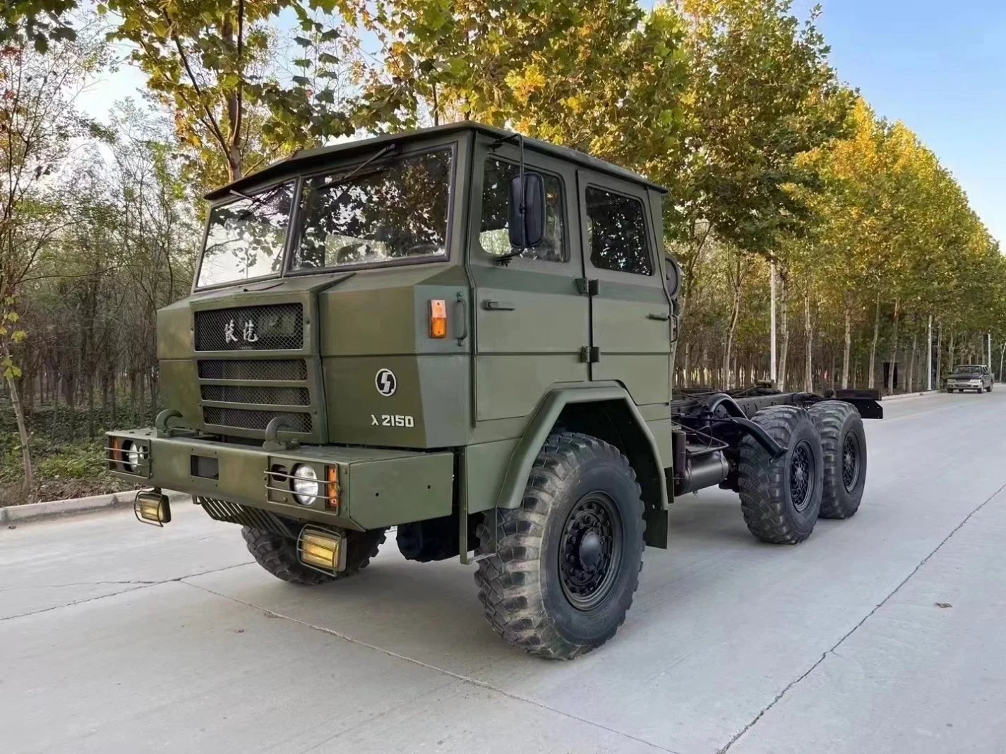 Shacman sx2150 шасси с удлиненной кабиной всех внедорожных грузовиков 6X6