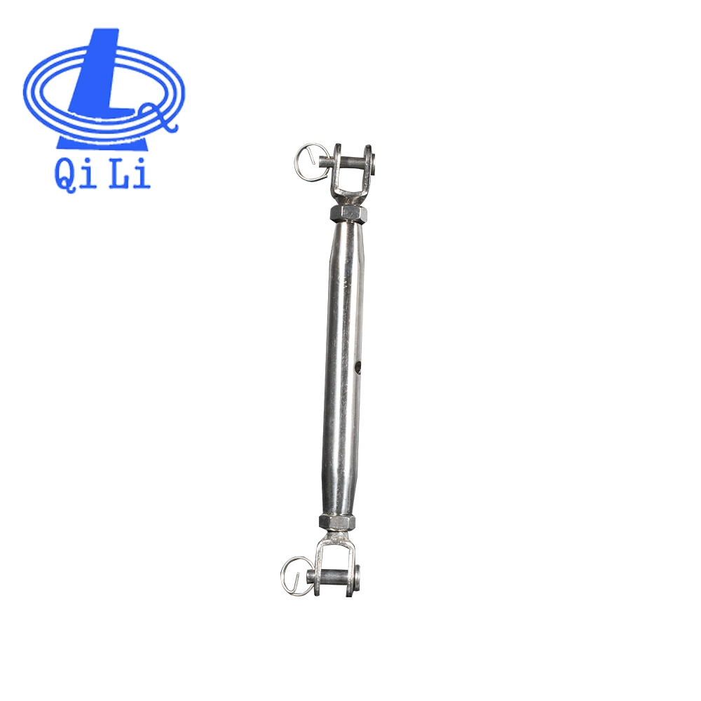 AISI304 316 Stainless Steel Heavy Duty Wire Rope Turnbuckle