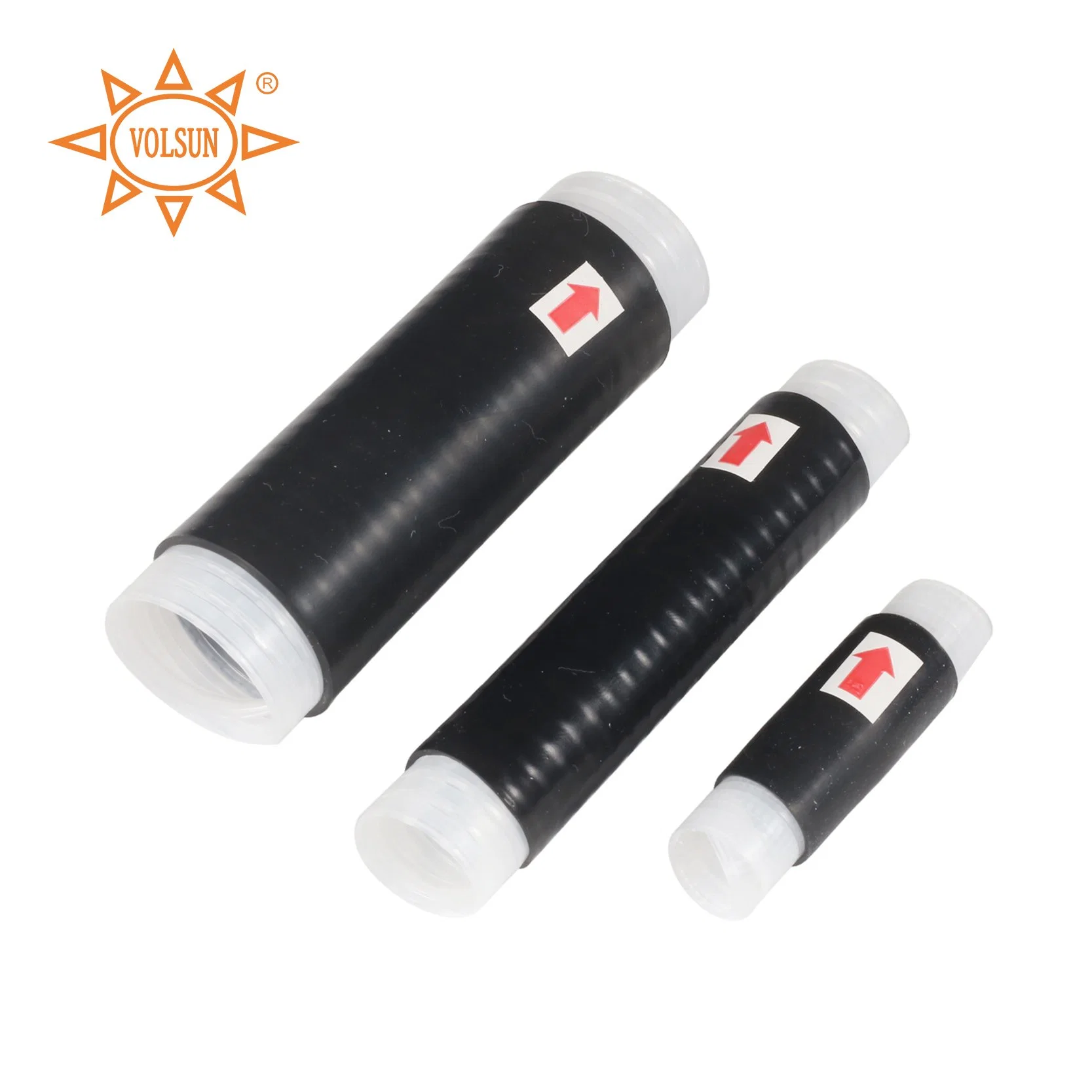 UV Resistant IP68 Waterproof Silicone Rubber Cold Shrink Sealing Tube for Cables RF Connector Insulation Protection