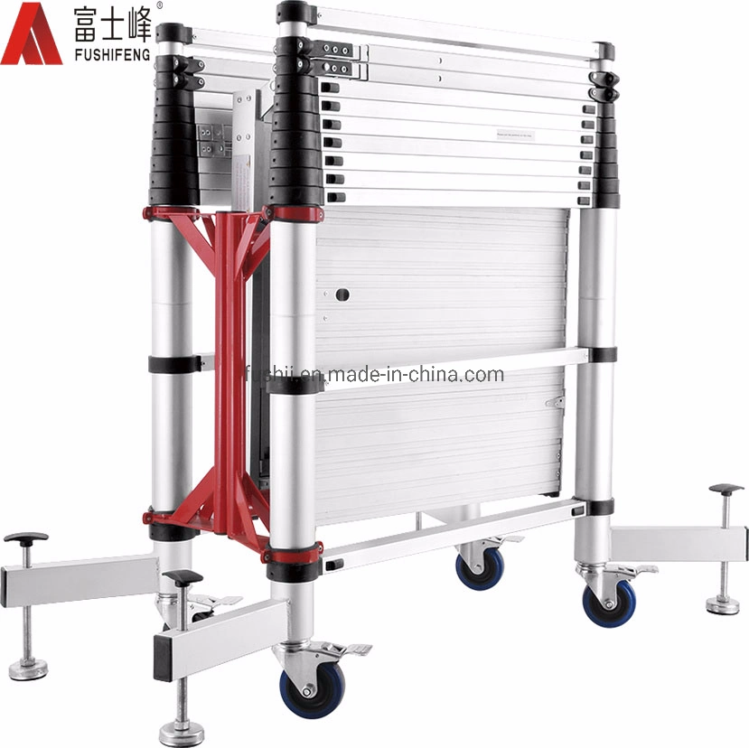 Aluminum Combination Telescopic Folding Scaffold Ladder