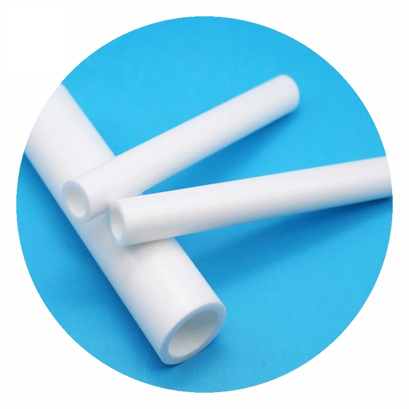 Refractory Heat Resistance Electrical Insulation High 95% 99% Porous Hollow Al2O3 Alumina Ceramic Tube/Rod