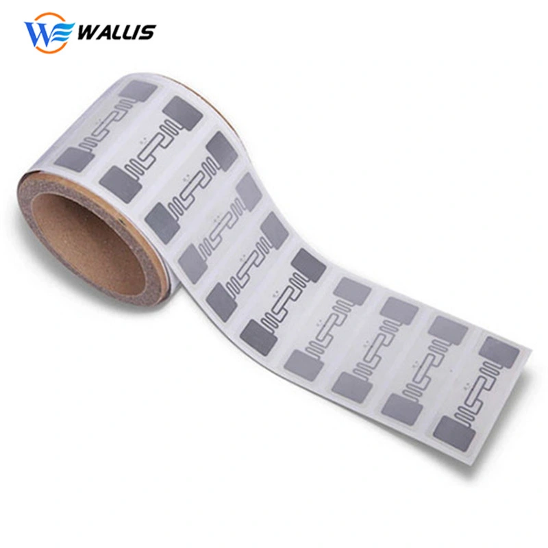 860MHz-960MHz NXP G2xm Adhesive Small UHF RFID Adhesive Electronic Inlay Tag, Wet Inlay Label