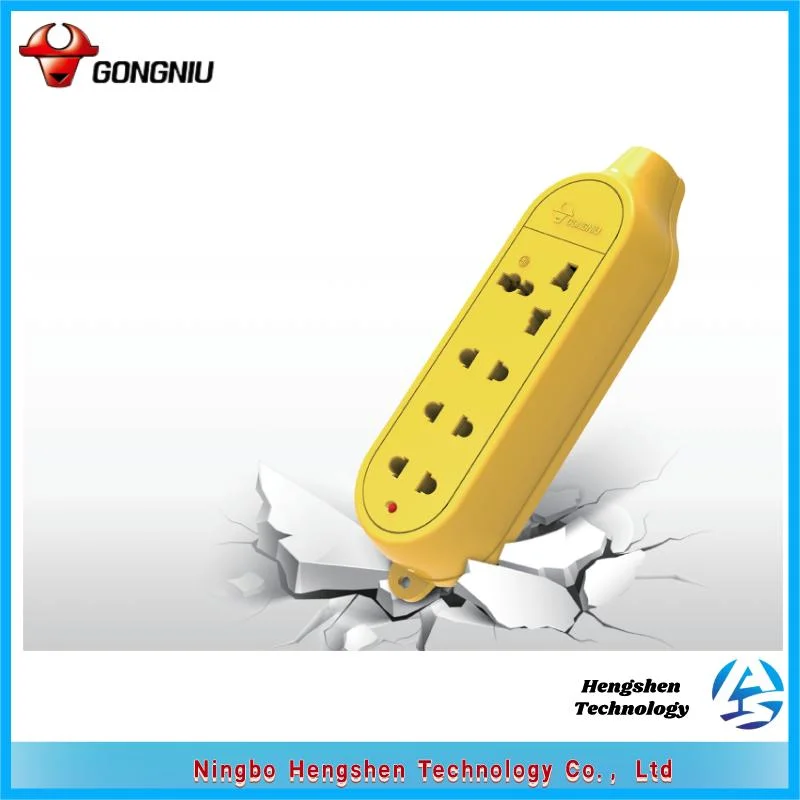 New Design European Style German Standard Adapter One to Three Wireless Power Expansion Socket Converter