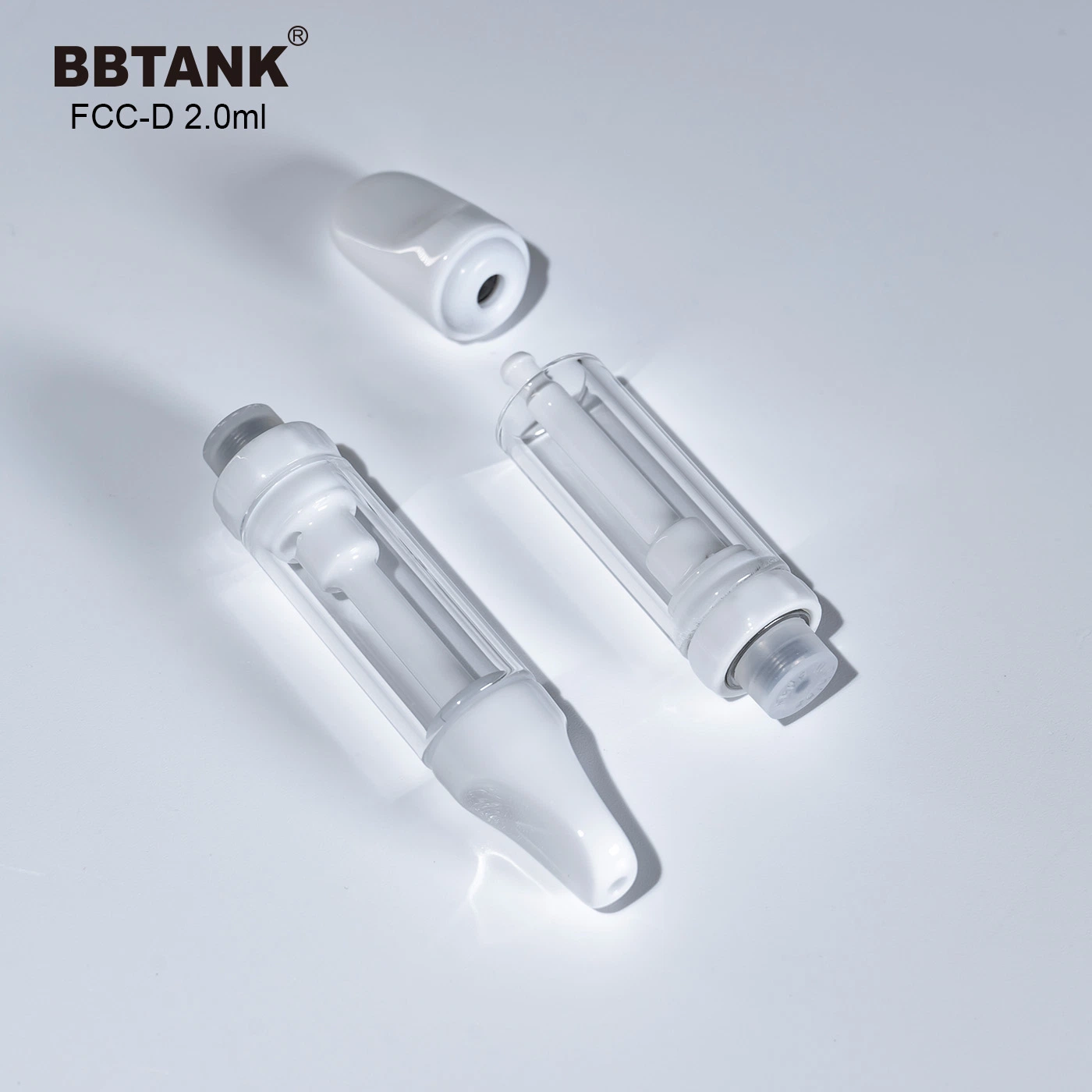 2022 Bbtank Live Resin Oil Cartridge TCO Atomizador VAPE desechable Vacíe los cartuchos de 2 gramos